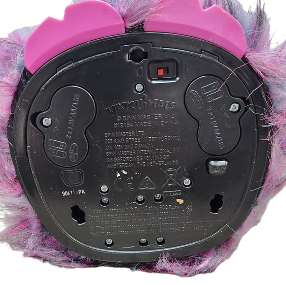 Spinmaster Hatchimal Llamacorn Plush Electronic Voice Lights Tested Works 14" - Picture 5 of 6